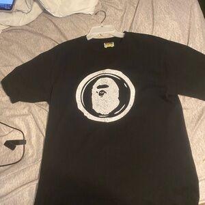 A Bathing Ape Black Graphic Tee